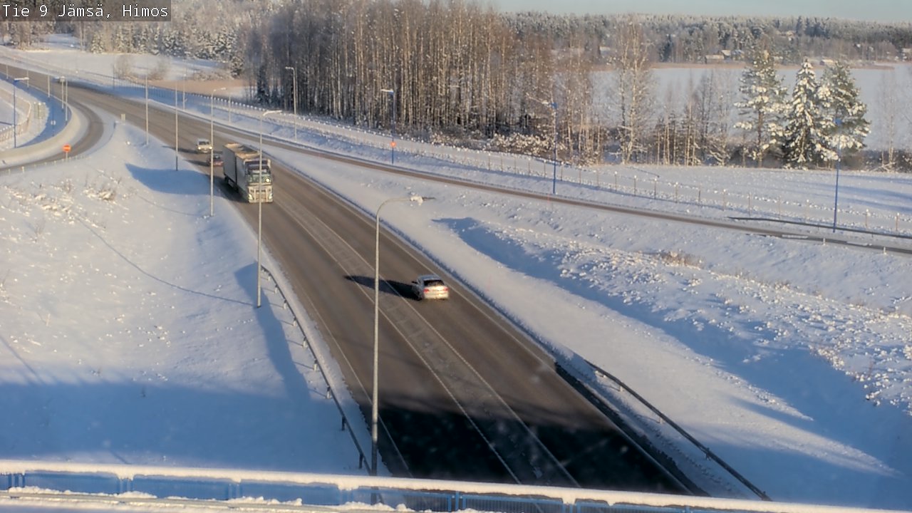 Weather Camera Image Road 9 Jämsä, Himos, Jämsä, Keski-Suomi