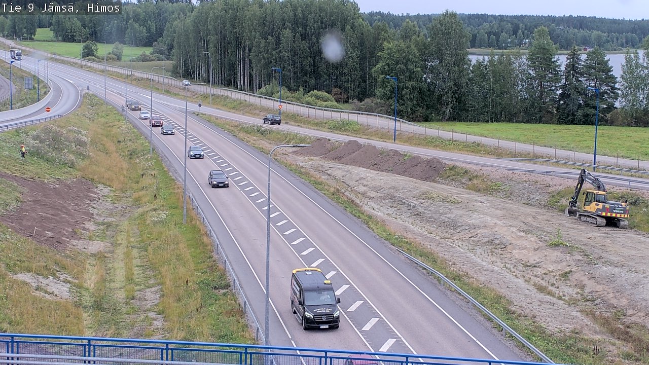 Weather Camera Image Road 9 Jämsä, Himos, Jämsä, Keski-Suomi