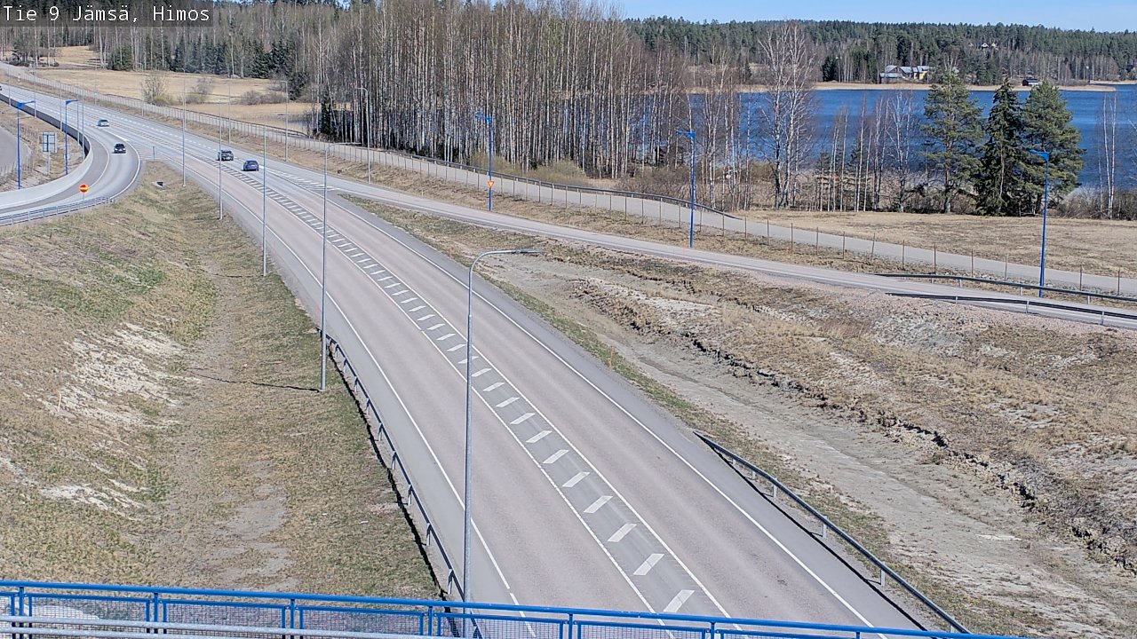 Weather Camera Image Väg 9 Jämsä, Himos, Jämsä, Keski-Suomi