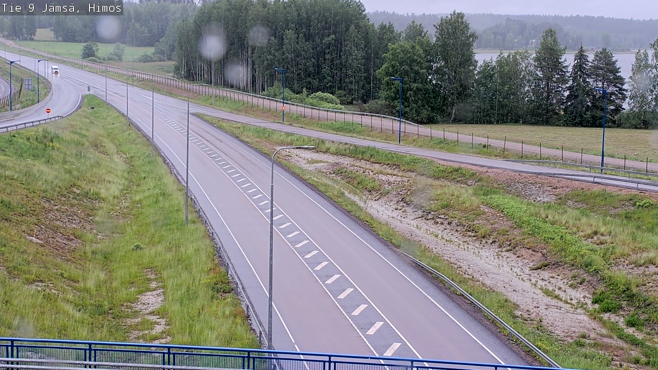 Weather Camera Image Road 9 Jämsä, Himos, Jämsä, Keski-Suomi
