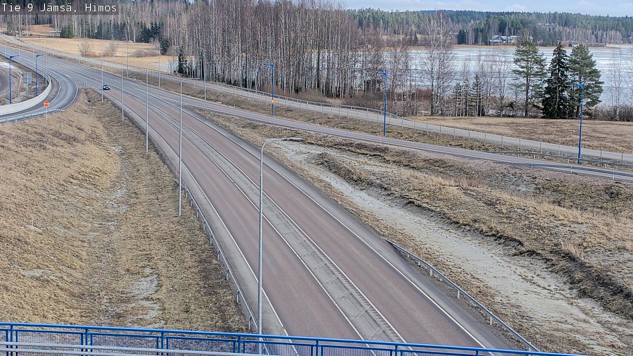 Weather Camera Image Road 9 Jämsä, Himos, Jämsä, Keski-Suomi