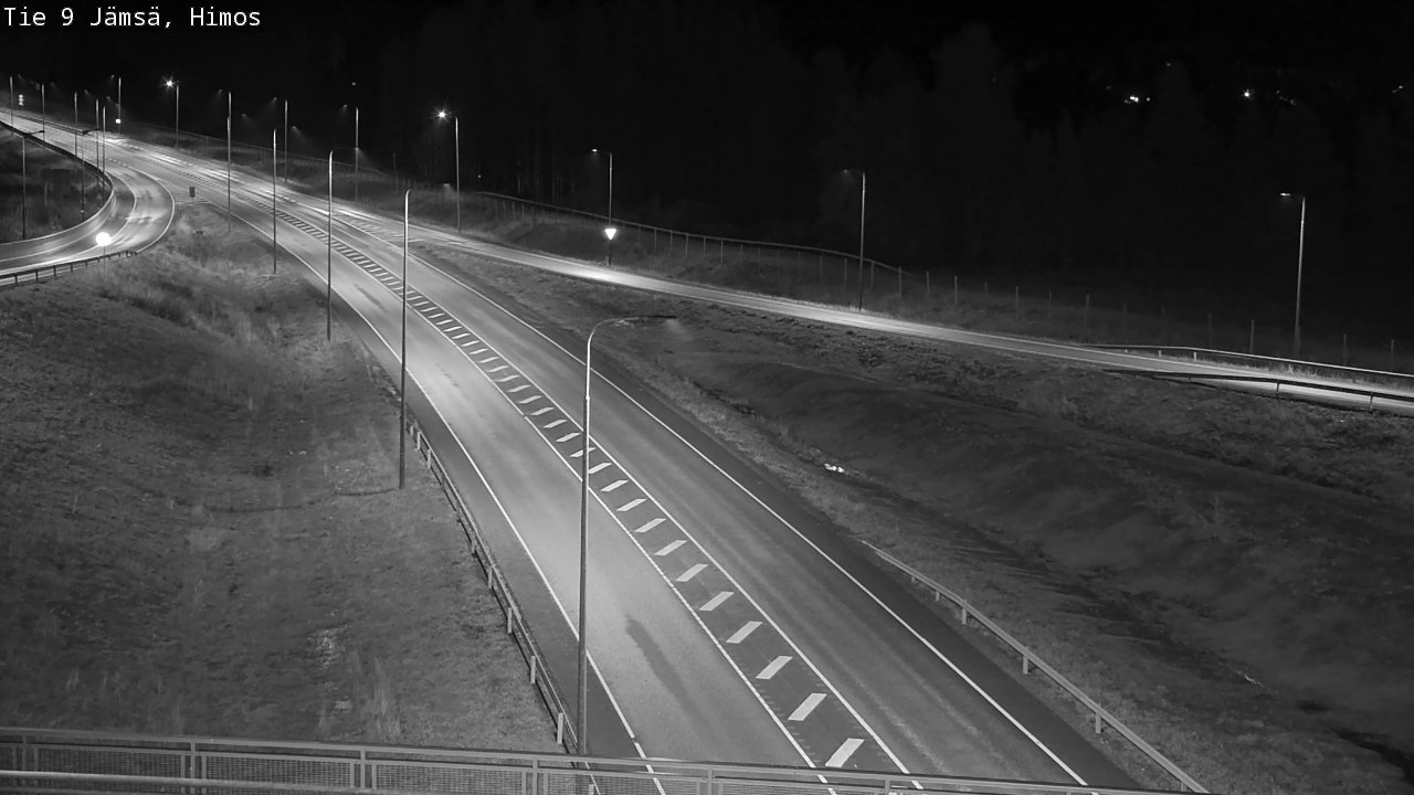 Weather Camera Image Road 9 Jämsä, Himos, Jämsä, Keski-Suomi