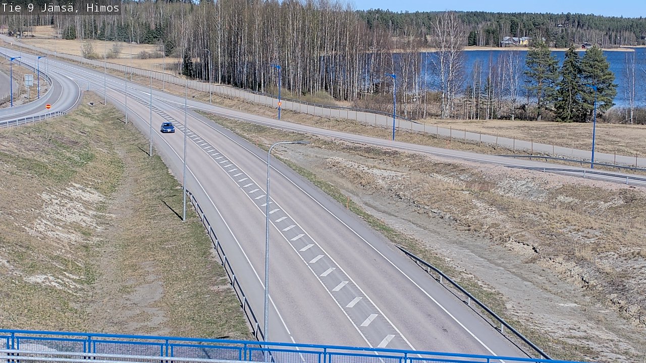 Weather Camera Image Väg 9 Jämsä, Himos, Jämsä, Keski-Suomi