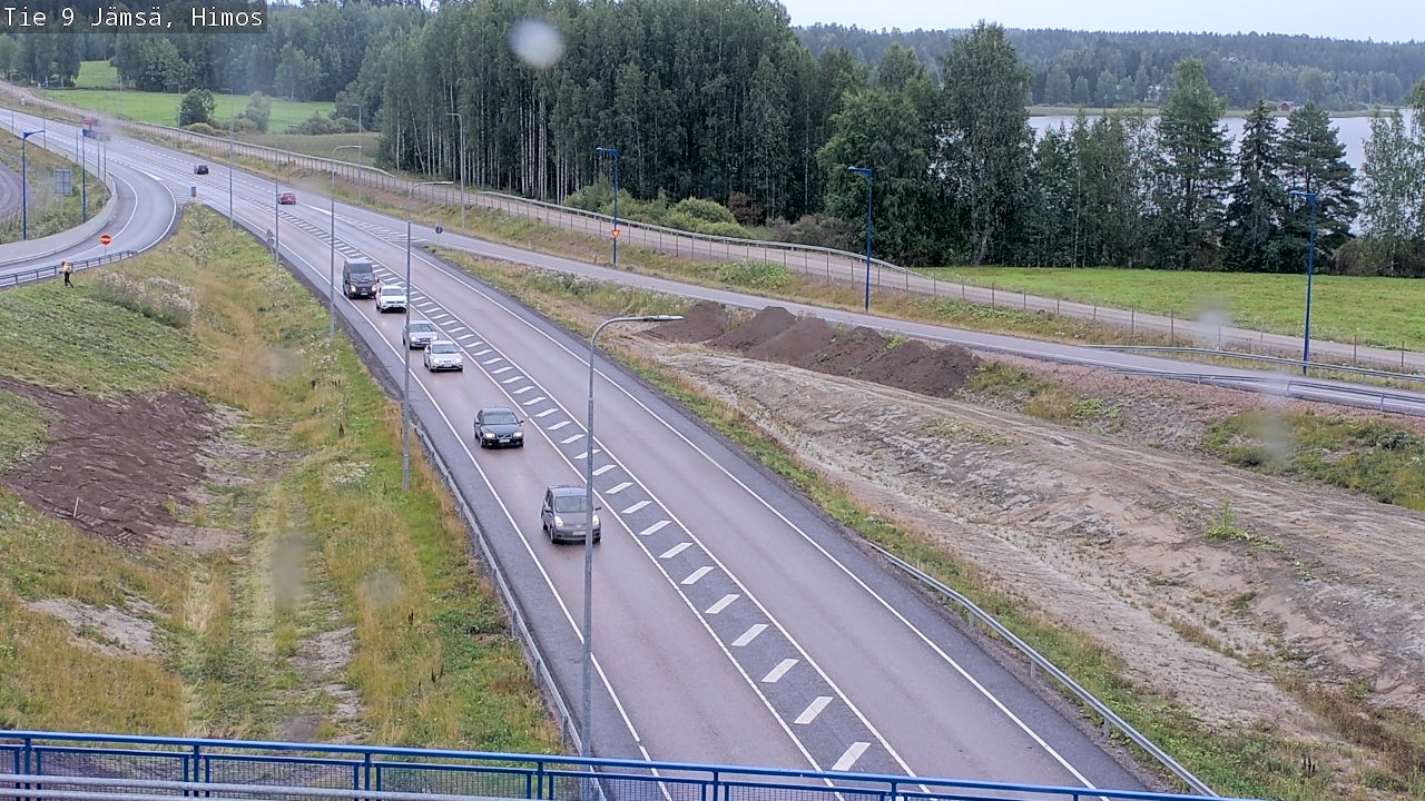 Weather Camera Image Road 9 Jämsä, Himos, Jämsä, Keski-Suomi