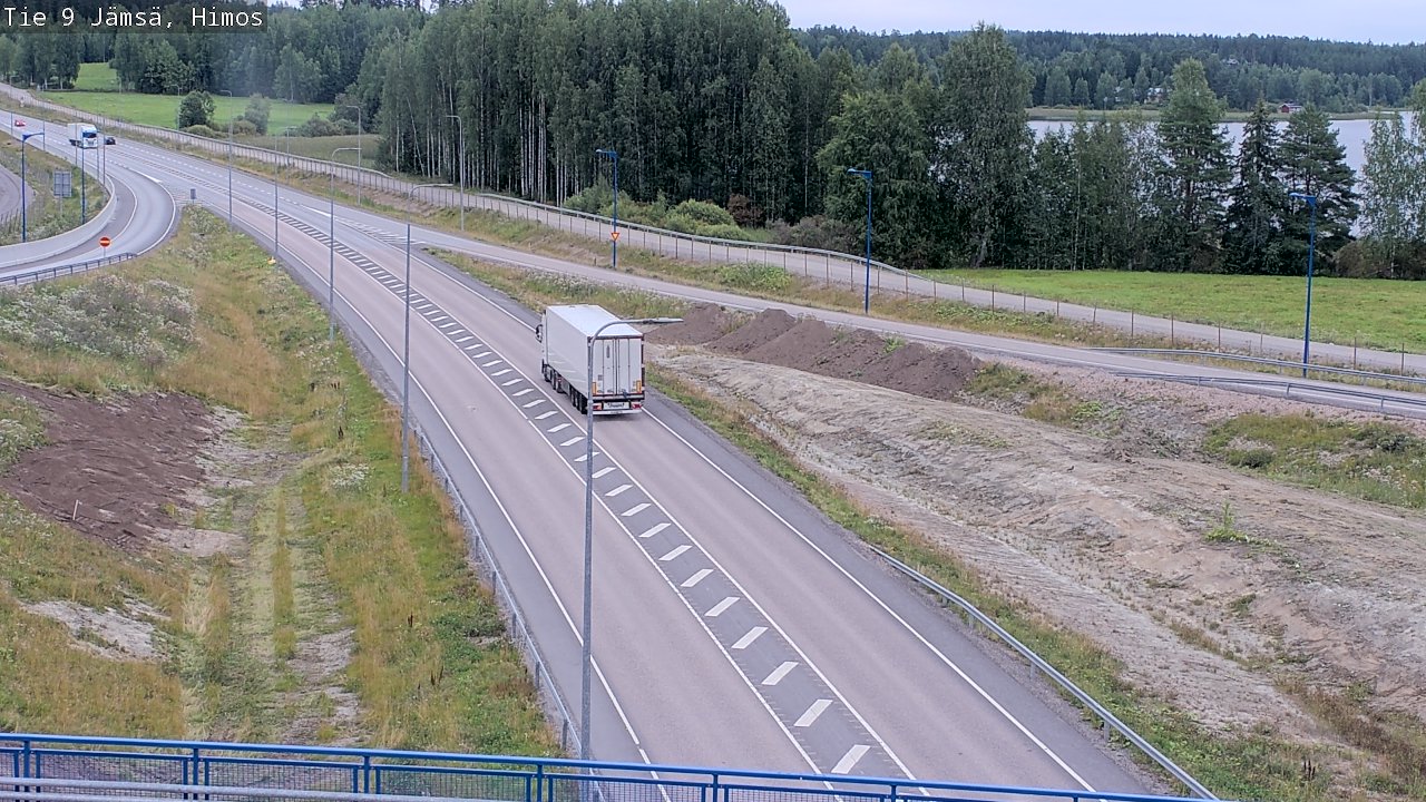 Weather Camera Image Väg 9 Jämsä, Himos, Jämsä, Keski-Suomi