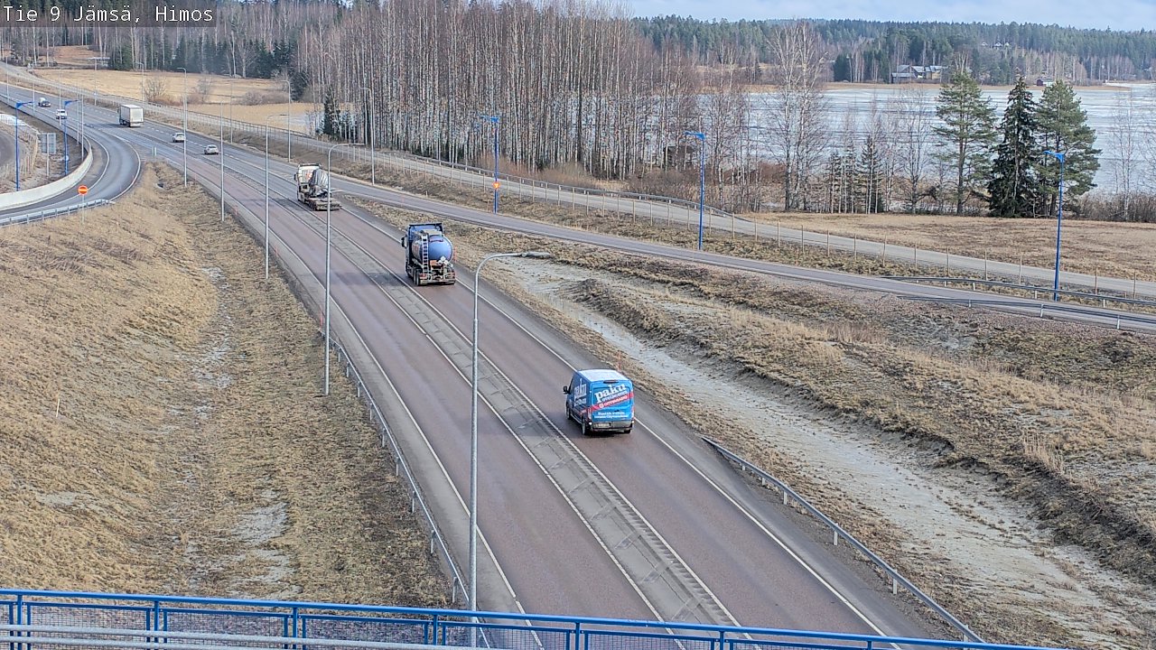 Weather Camera Image Road 9 Jämsä, Himos, Jämsä, Keski-Suomi