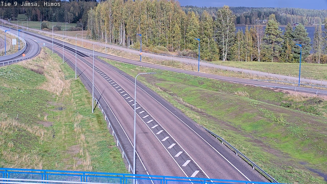 Weather Camera Image Road 9 Jämsä, Himos, Jämsä, Keski-Suomi