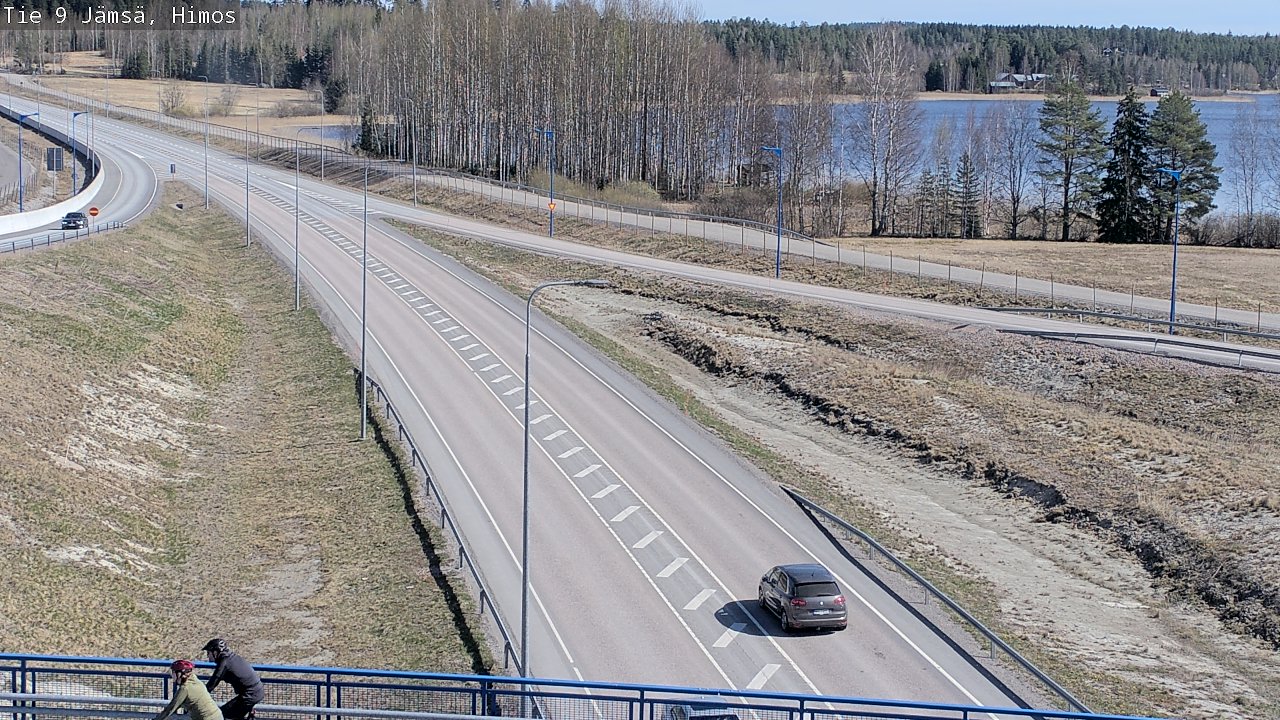 Weather Camera Image Väg 9 Jämsä, Himos, Jämsä, Keski-Suomi