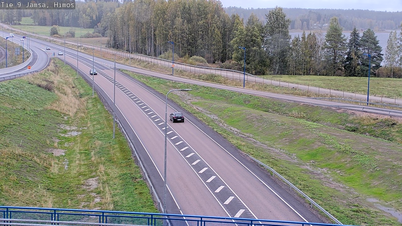 Weather Camera Image Road 9 Jämsä, Himos, Jämsä, Keski-Suomi