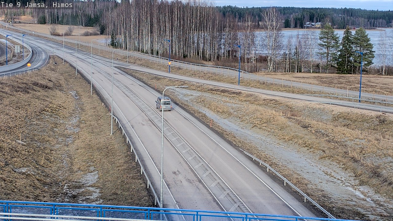 Weather Camera Image Väg 9 Jämsä, Himos, Jämsä, Keski-Suomi