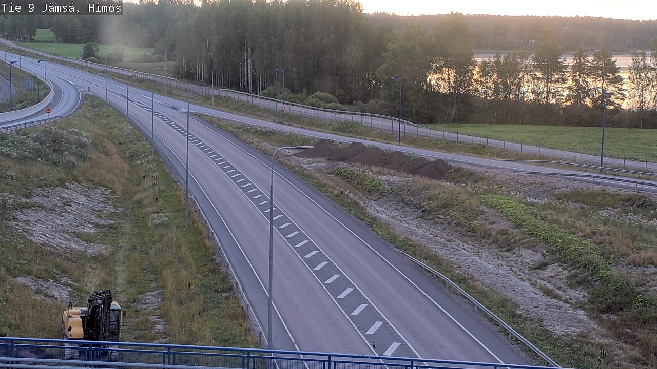 Weather Camera Image Road 9 Jämsä, Himos, Jämsä, Keski-Suomi