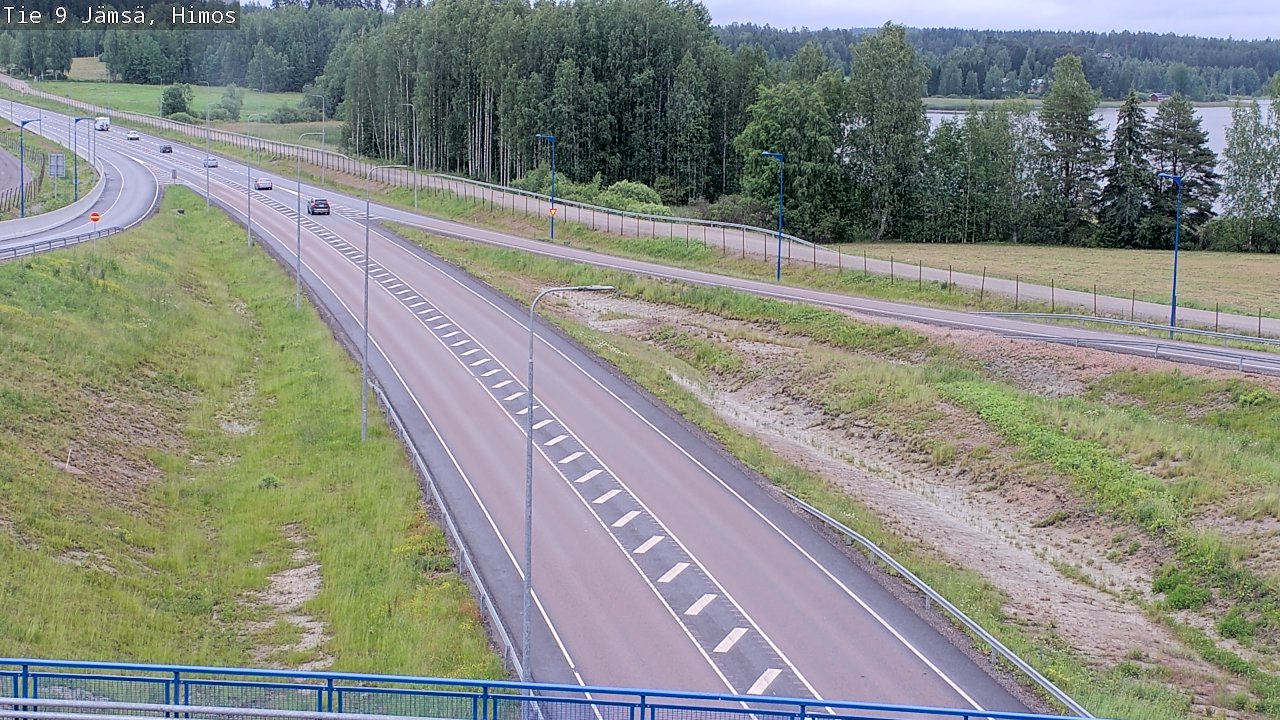 Weather Camera Image Väg 9 Jämsä, Himos, Jämsä, Keski-Suomi