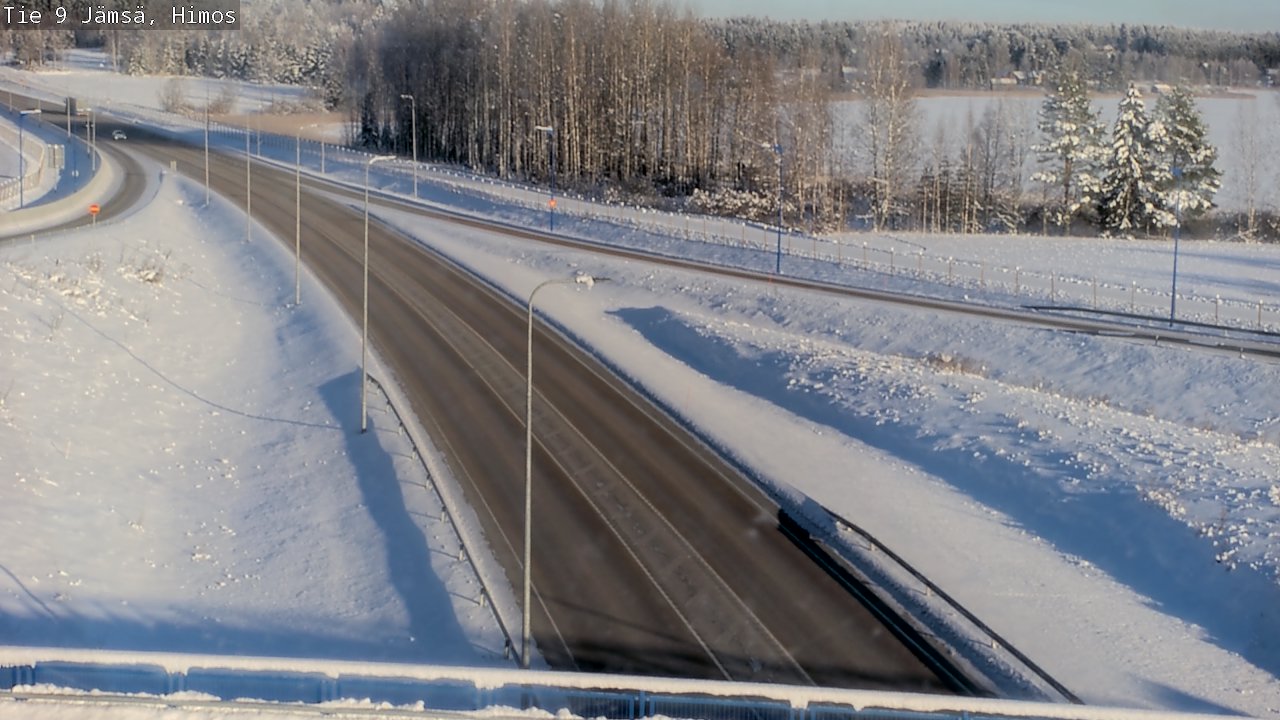 Weather Camera Image Road 9 Jämsä, Himos, Jämsä, Keski-Suomi