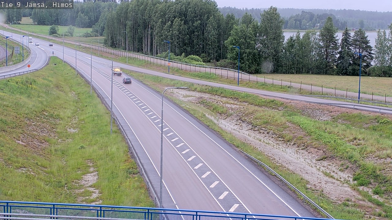 Weather Camera Image Väg 9 Jämsä, Himos, Jämsä, Keski-Suomi
