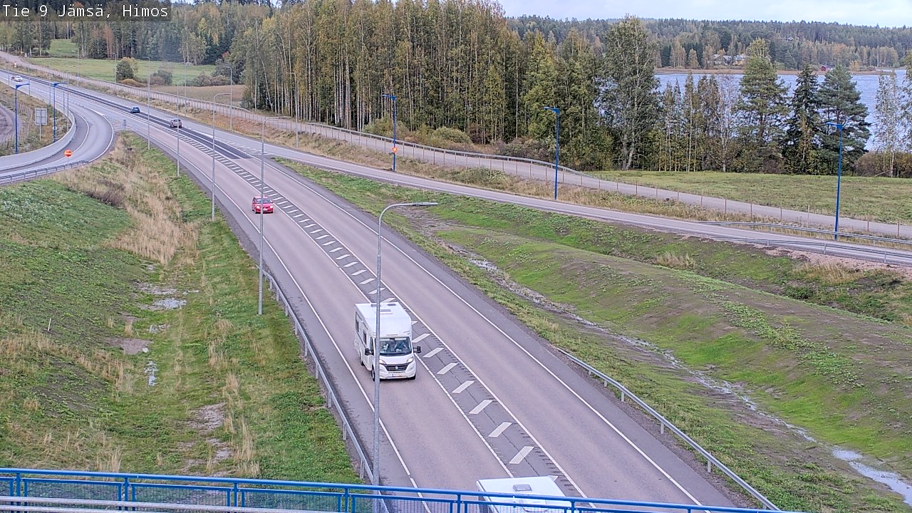 Weather Camera Image Road 9 Jämsä, Himos, Jämsä, Keski-Suomi