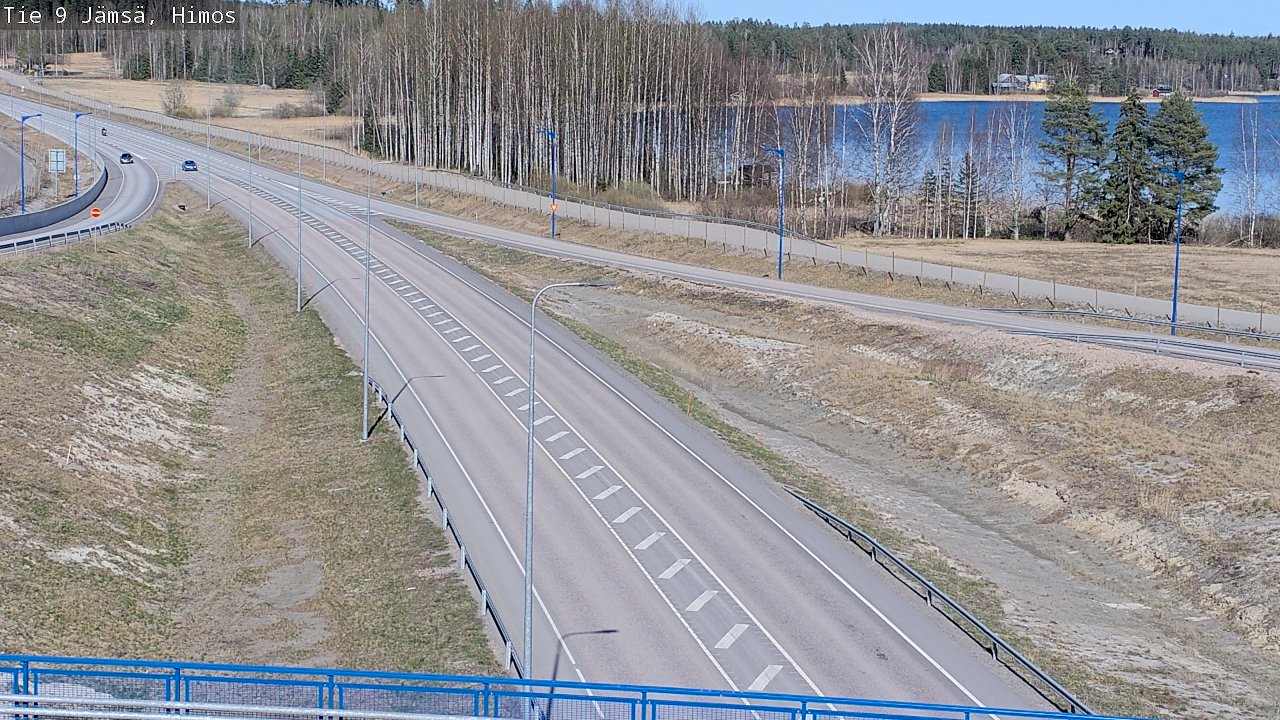 Weather Camera Image Väg 9 Jämsä, Himos, Jämsä, Keski-Suomi