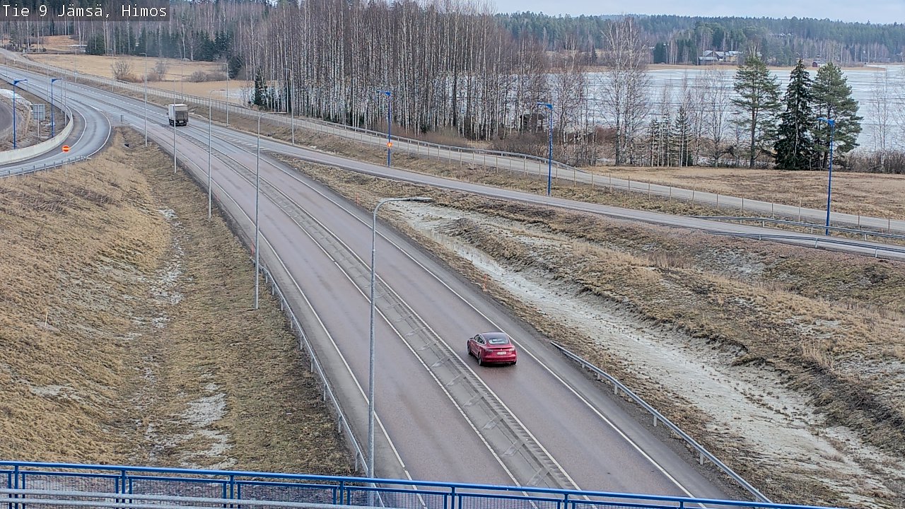 Weather Camera Image Road 9 Jämsä, Himos, Jämsä, Keski-Suomi