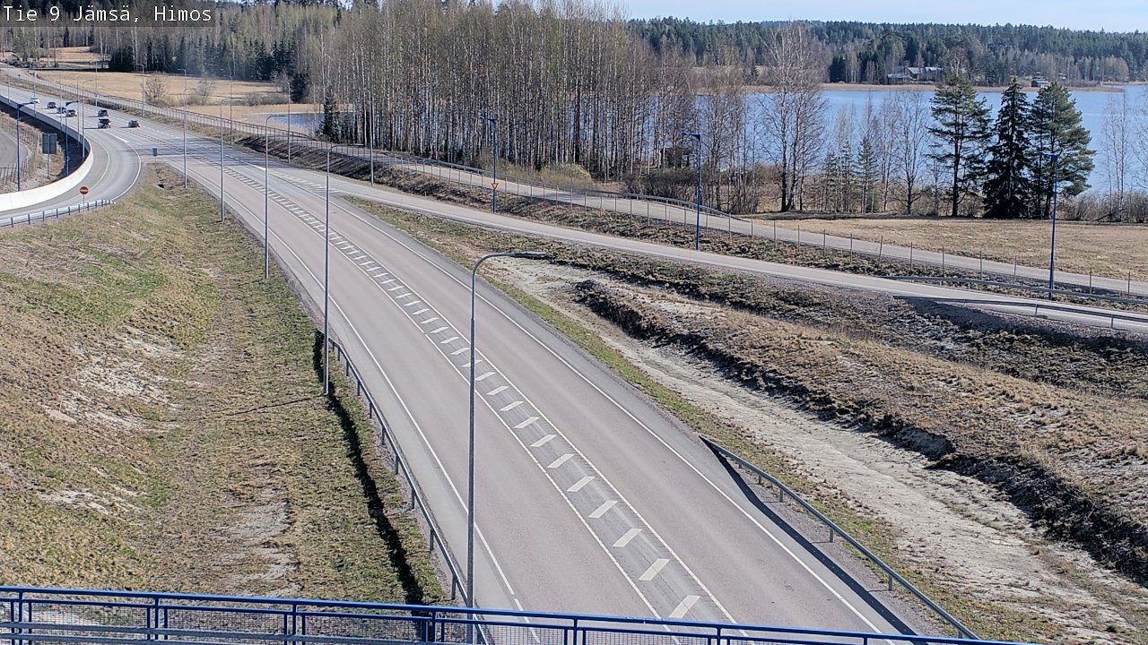 Weather Camera Image Väg 9 Jämsä, Himos, Jämsä, Keski-Suomi
