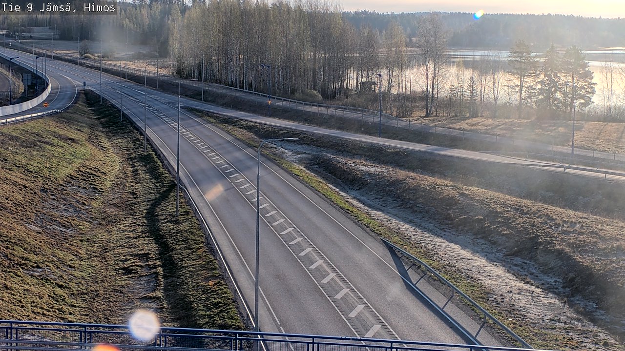 Weather Camera Image Väg 9 Jämsä, Himos, Jämsä, Keski-Suomi