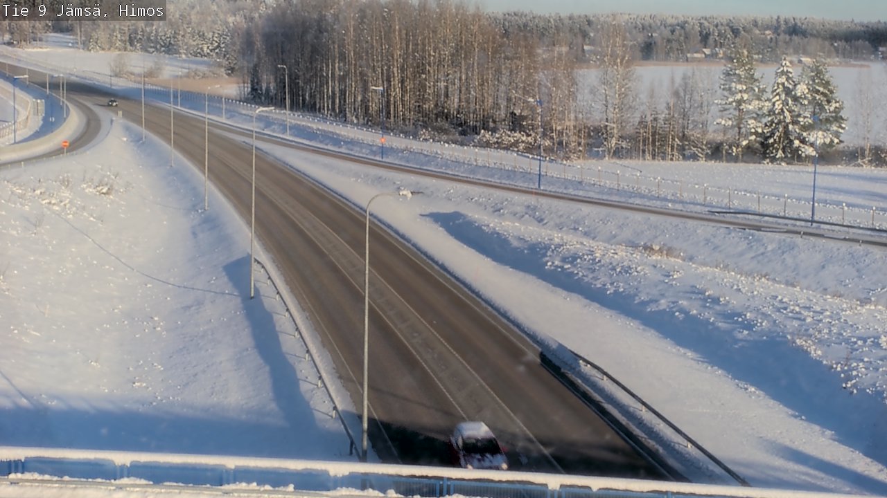 Weather Camera Image Road 9 Jämsä, Himos, Jämsä, Keski-Suomi