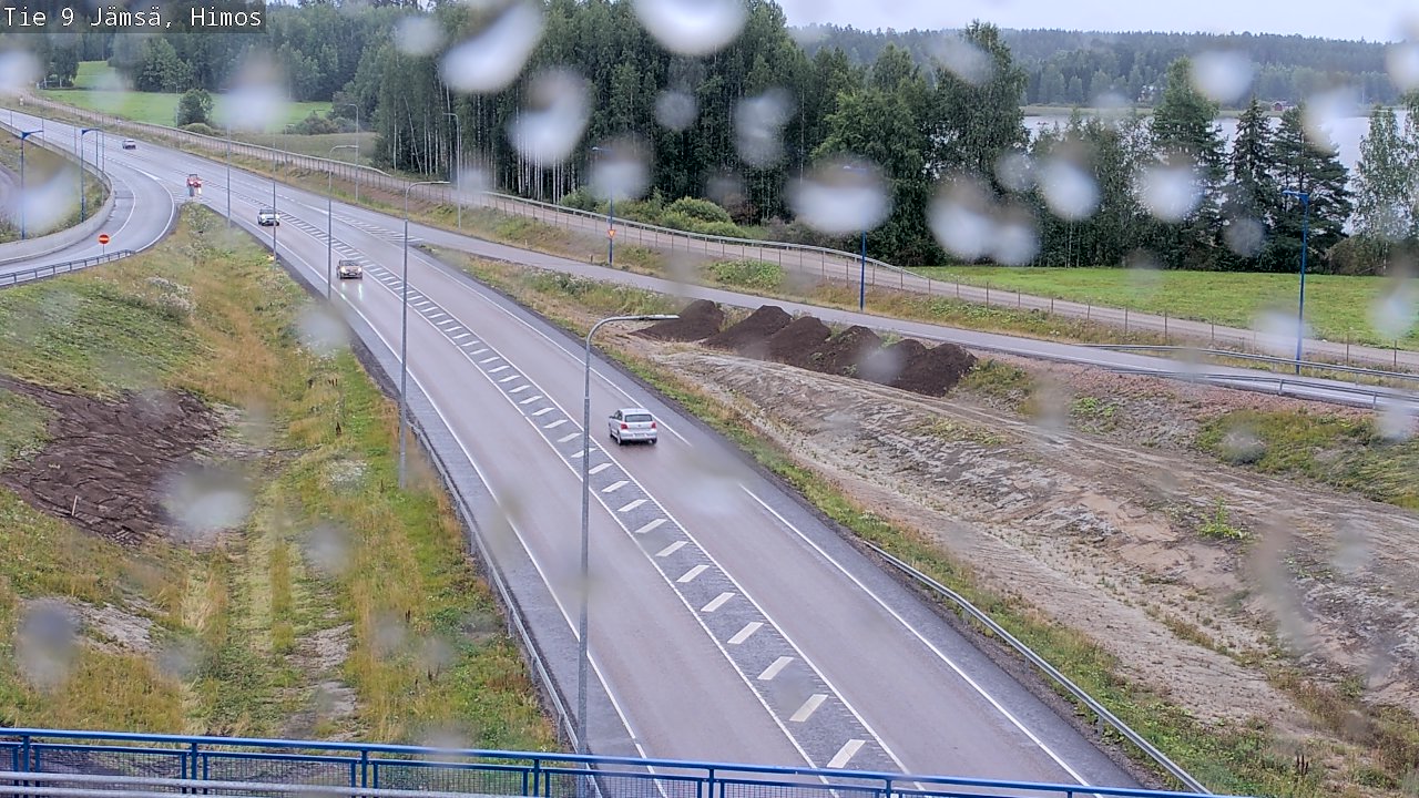 Weather Camera Image Road 9 Jämsä, Himos, Jämsä, Keski-Suomi