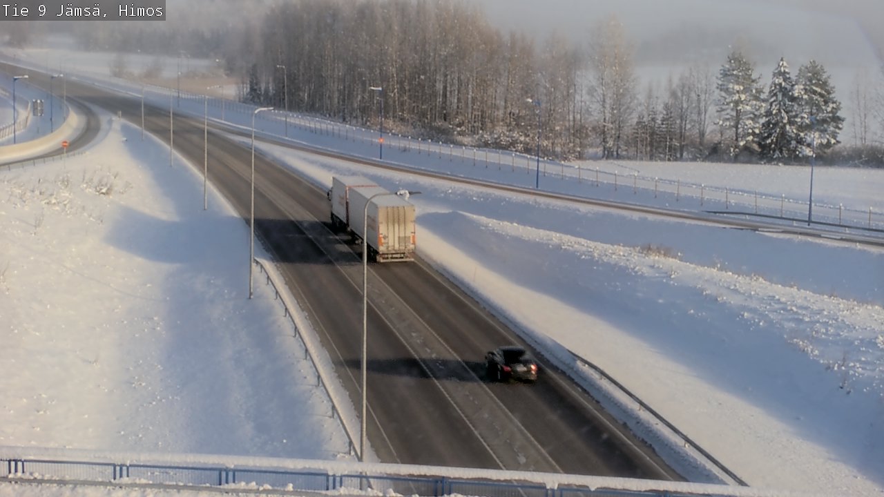 Weather Camera Image Väg 9 Jämsä, Himos, Jämsä, Keski-Suomi