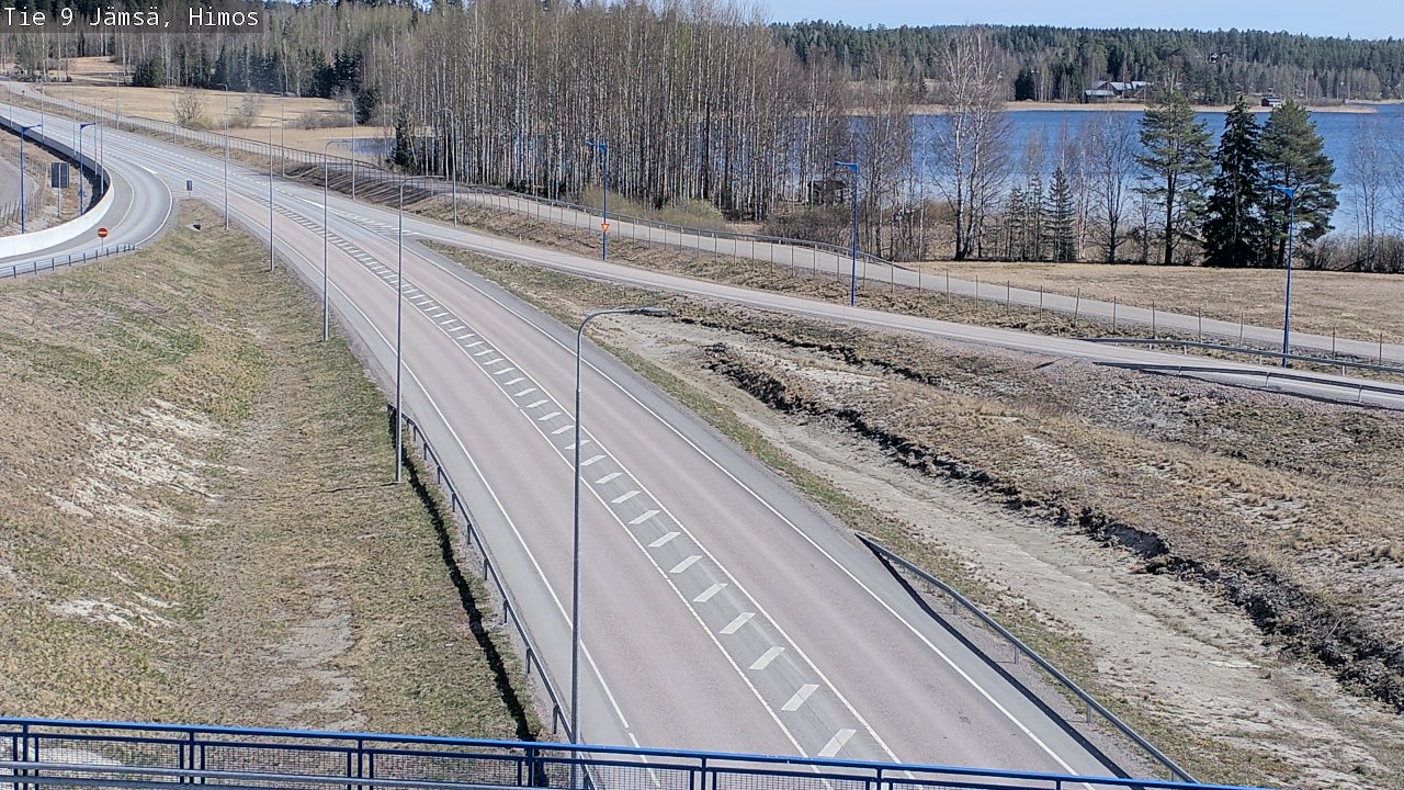 Weather Camera Image Väg 9 Jämsä, Himos, Jämsä, Keski-Suomi