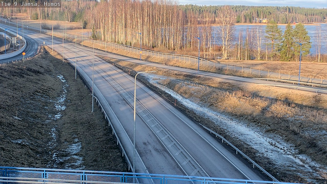 Weather Camera Image Väg 9 Jämsä, Himos, Jämsä, Keski-Suomi