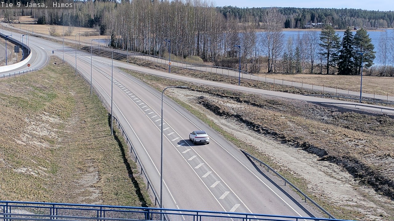 Weather Camera Image Väg 9 Jämsä, Himos, Jämsä, Keski-Suomi