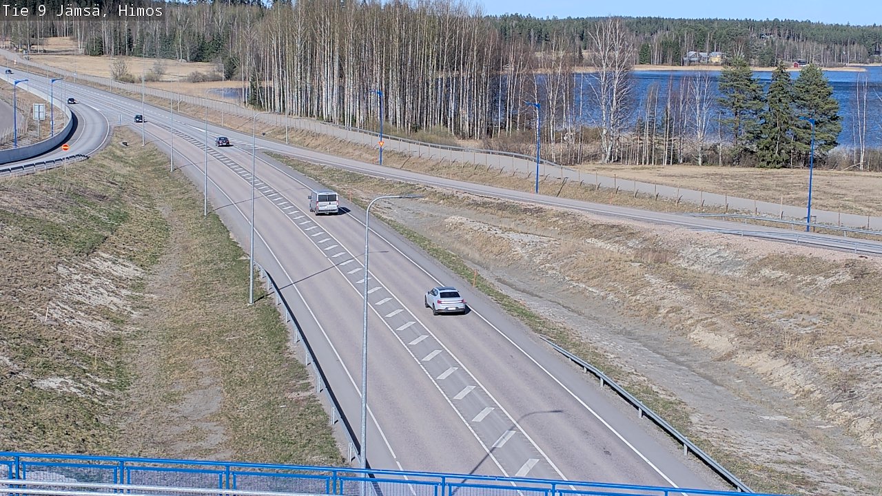 Weather Camera Image Väg 9 Jämsä, Himos, Jämsä, Keski-Suomi