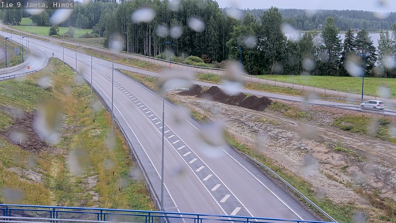 Weather Camera Image Road 9 Jämsä, Himos, Jämsä, Keski-Suomi