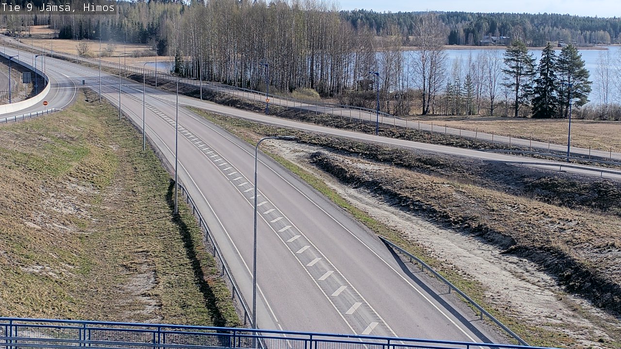 Weather Camera Image Väg 9 Jämsä, Himos, Jämsä, Keski-Suomi