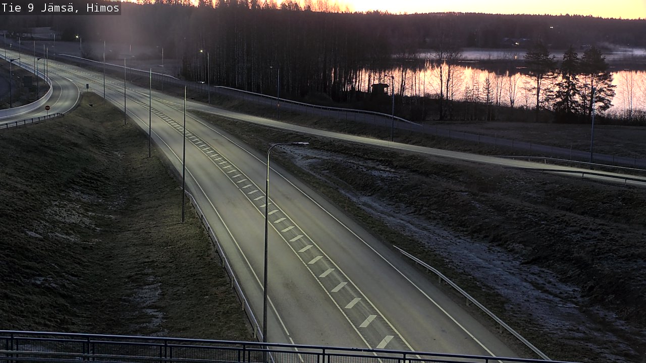 Weather Camera Image Väg 9 Jämsä, Himos, Jämsä, Keski-Suomi