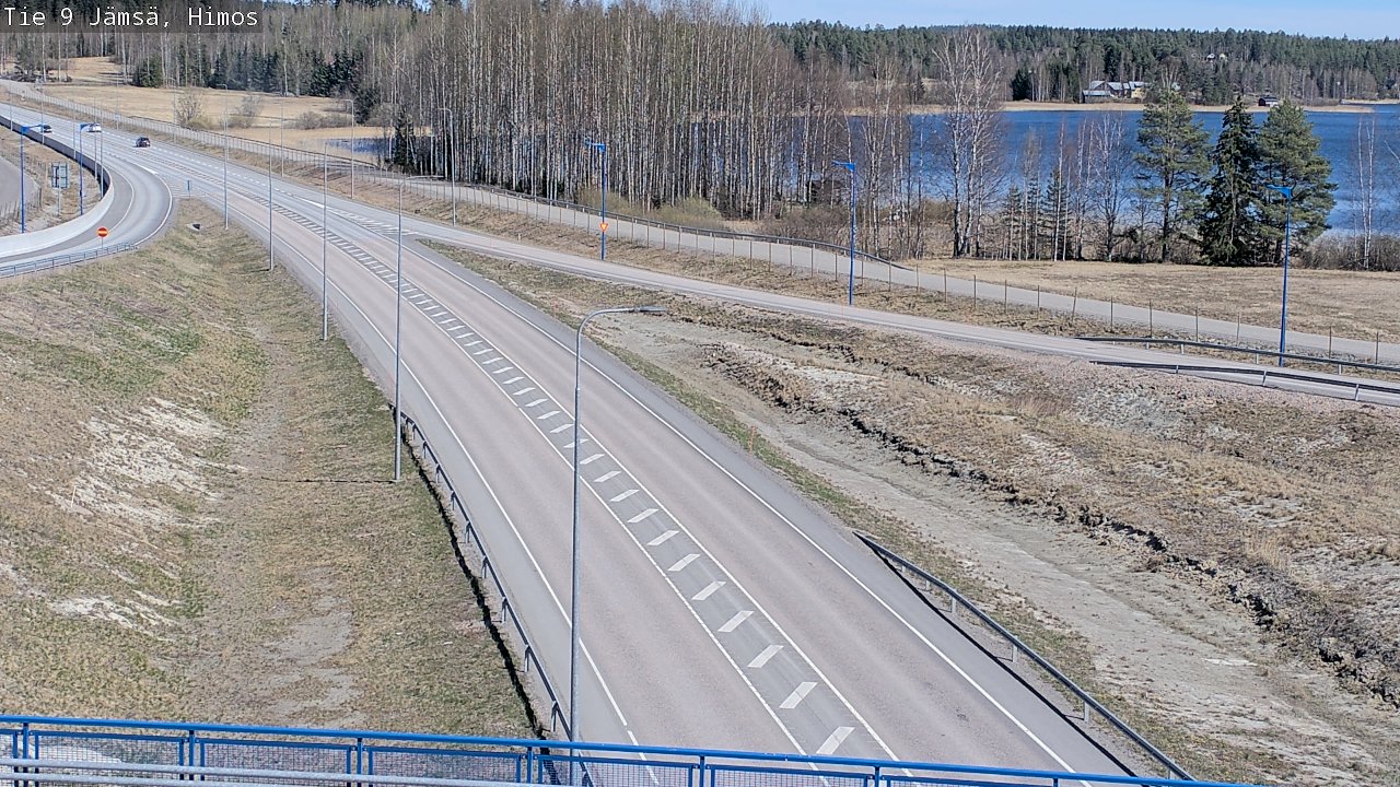 Weather Camera Image Väg 9 Jämsä, Himos, Jämsä, Keski-Suomi