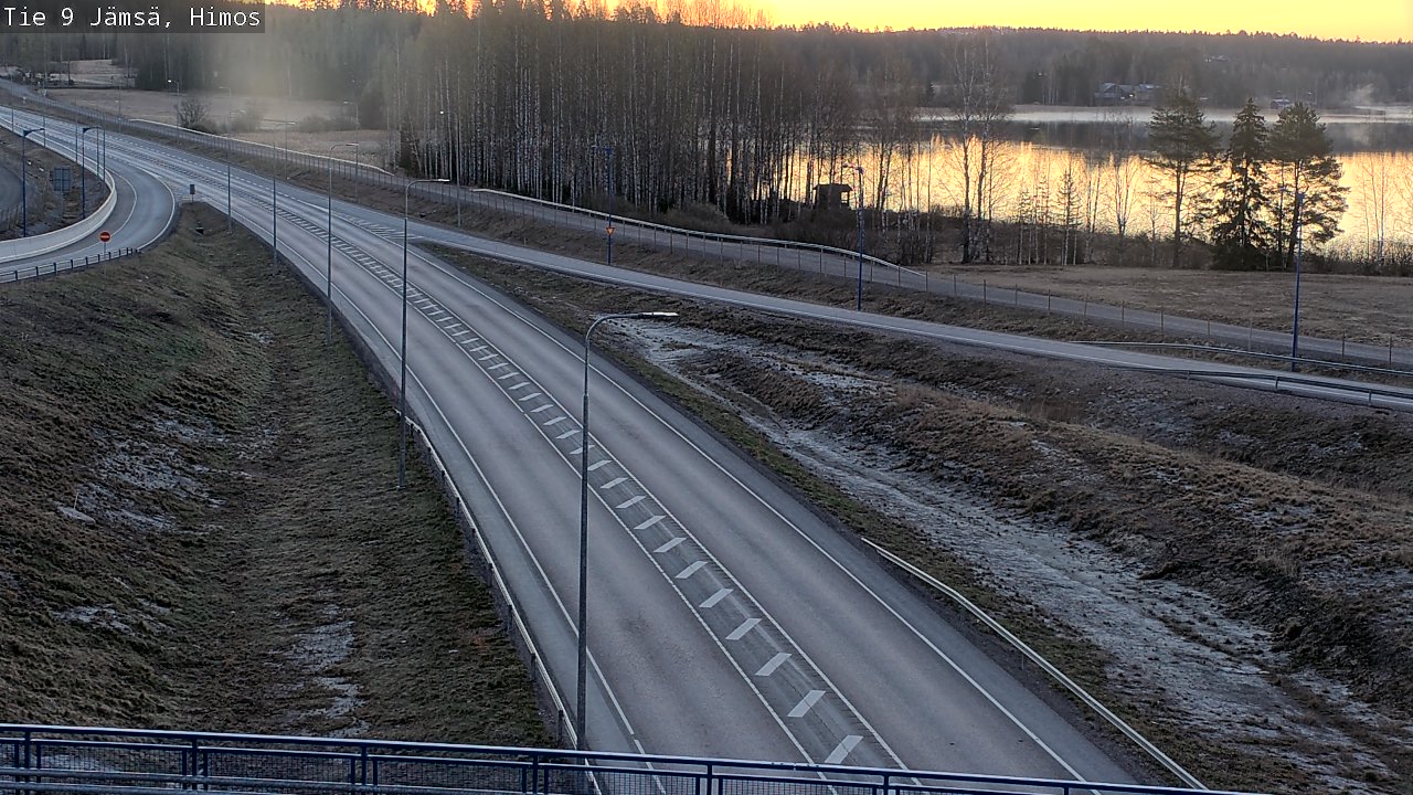 Weather Camera Image Väg 9 Jämsä, Himos, Jämsä, Keski-Suomi