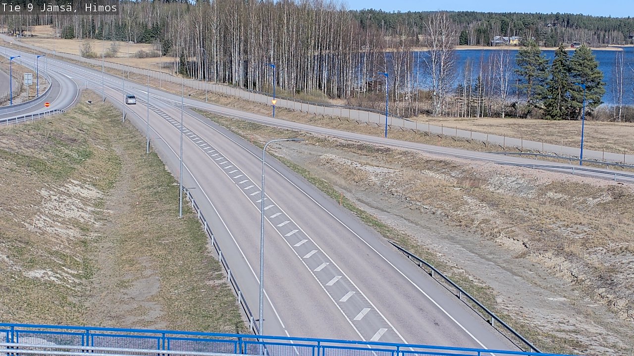 Weather Camera Image Väg 9 Jämsä, Himos, Jämsä, Keski-Suomi