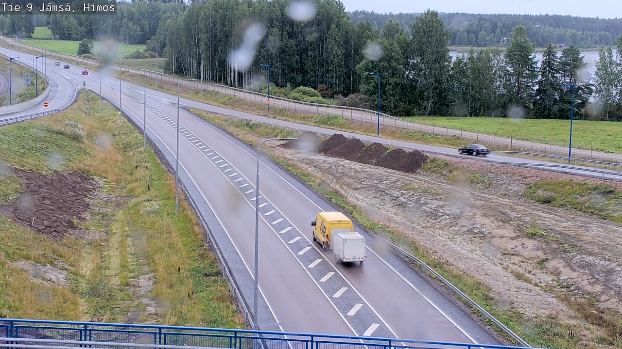 Weather Camera Image Road 9 Jämsä, Himos, Jämsä, Keski-Suomi