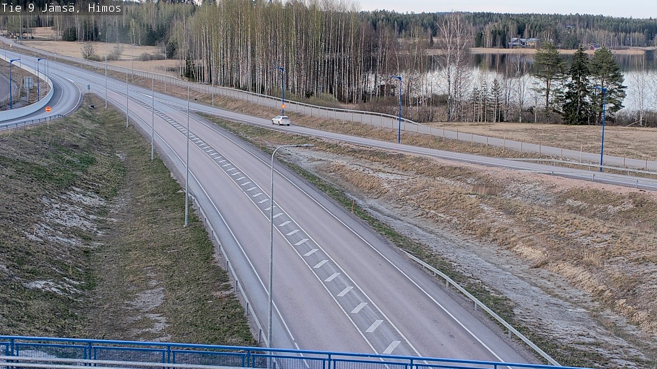 Weather Camera Image Väg 9 Jämsä, Himos, Jämsä, Keski-Suomi