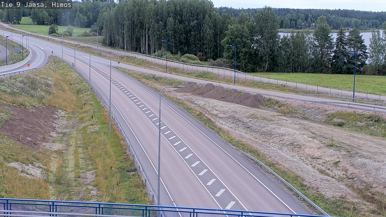 Weather Camera Image Road 9 Jämsä, Himos, Jämsä, Keski-Suomi