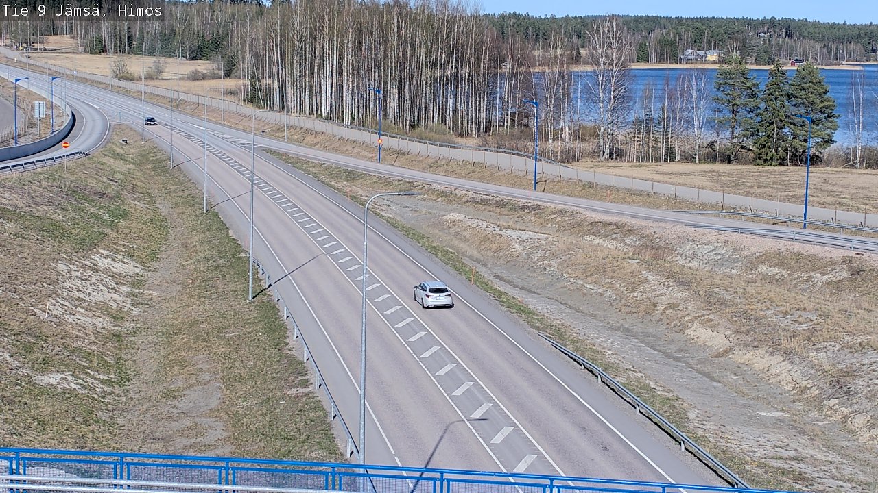 Weather Camera Image Väg 9 Jämsä, Himos, Jämsä, Keski-Suomi