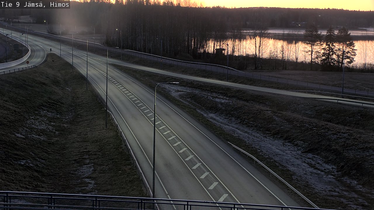 Weather Camera Image Väg 9 Jämsä, Himos, Jämsä, Keski-Suomi
