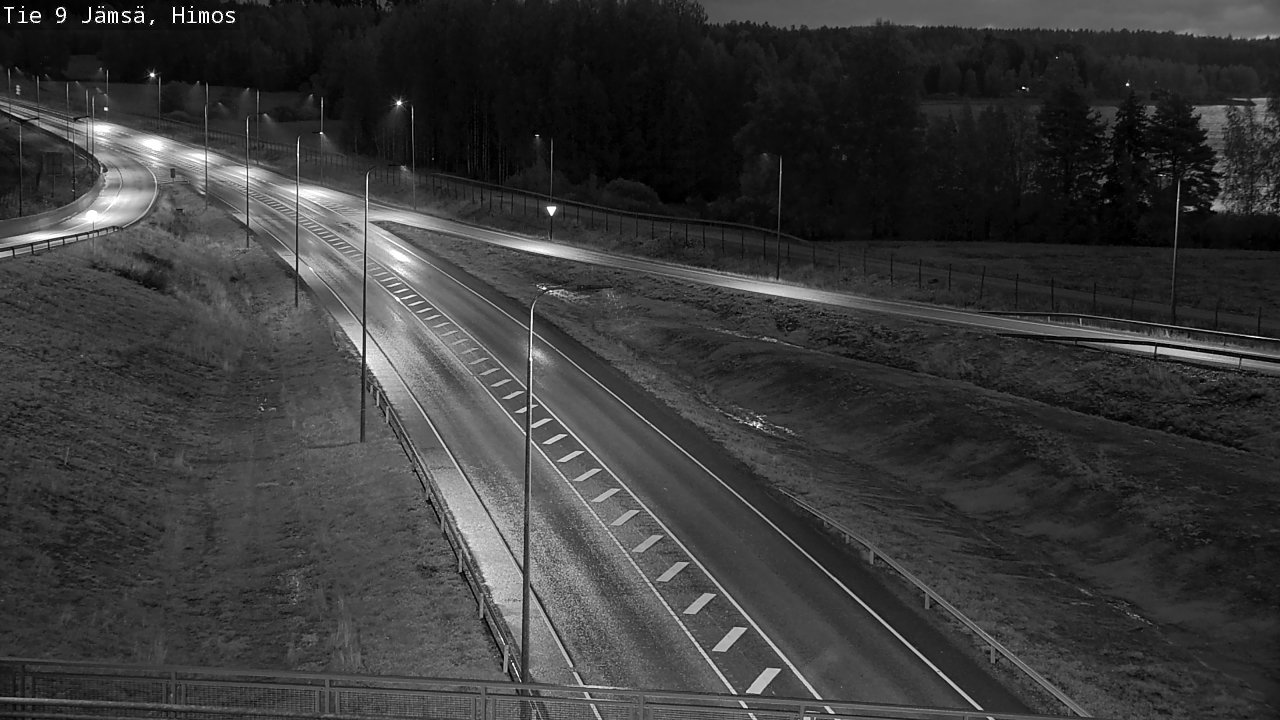 Weather Camera Image Road 9 Jämsä, Himos, Jämsä, Keski-Suomi