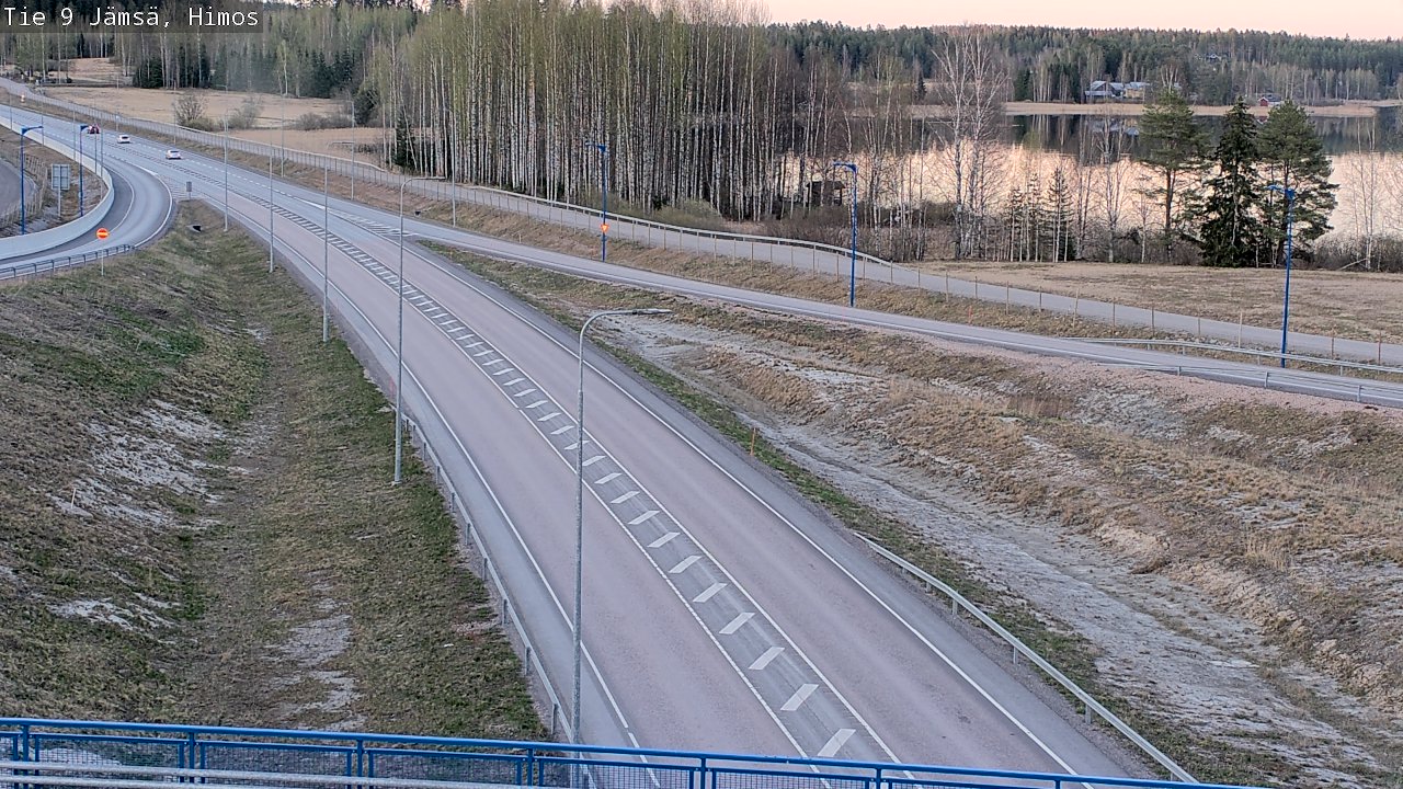 Weather Camera Image Väg 9 Jämsä, Himos, Jämsä, Keski-Suomi