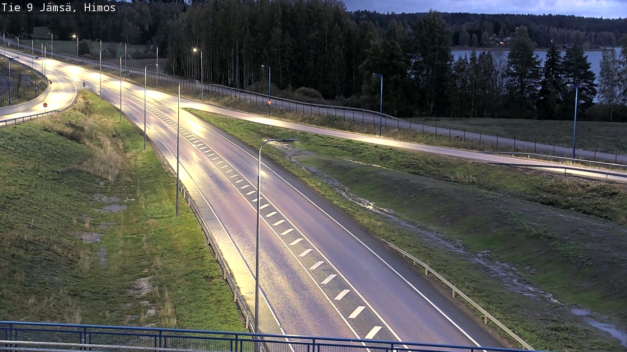 Weather Camera Image Road 9 Jämsä, Himos, Jämsä, Keski-Suomi