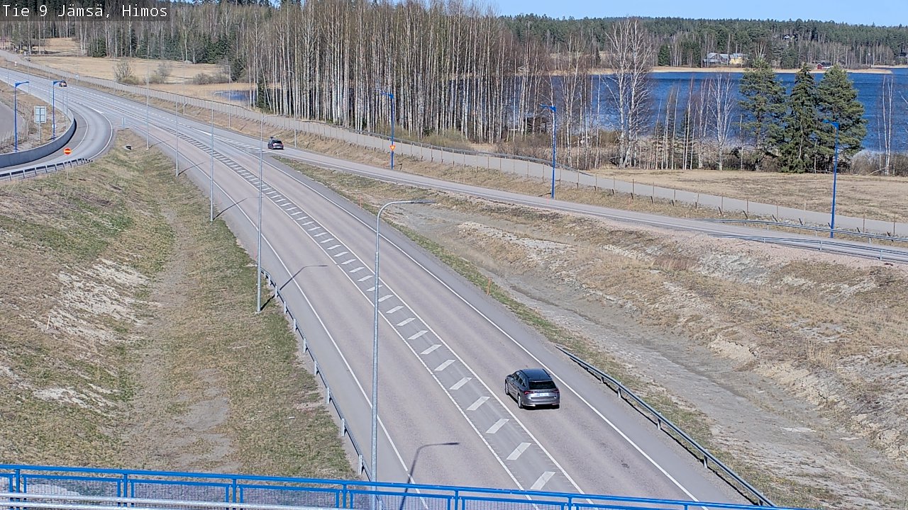 Weather Camera Image Väg 9 Jämsä, Himos, Jämsä, Keski-Suomi