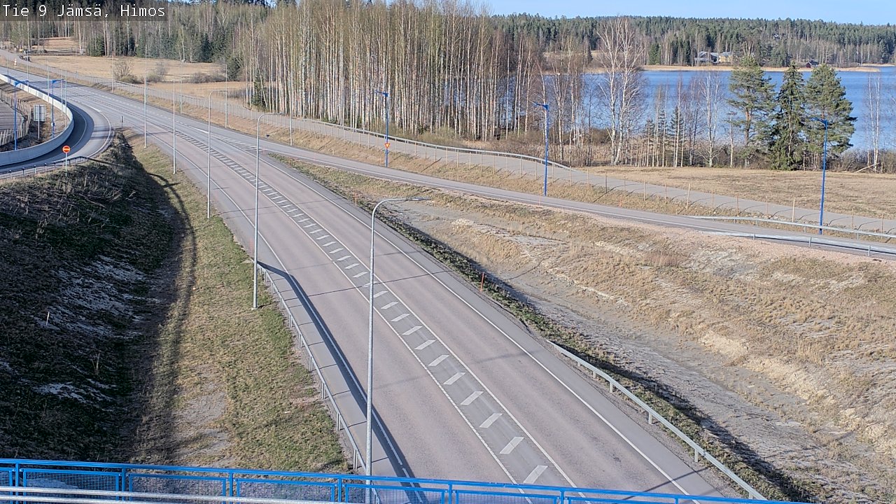 Weather Camera Image Väg 9 Jämsä, Himos, Jämsä, Keski-Suomi