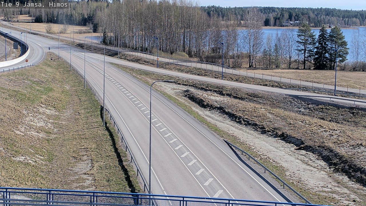 Weather Camera Image Väg 9 Jämsä, Himos, Jämsä, Keski-Suomi