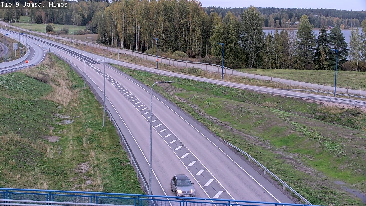 Weather Camera Image Road 9 Jämsä, Himos, Jämsä, Keski-Suomi