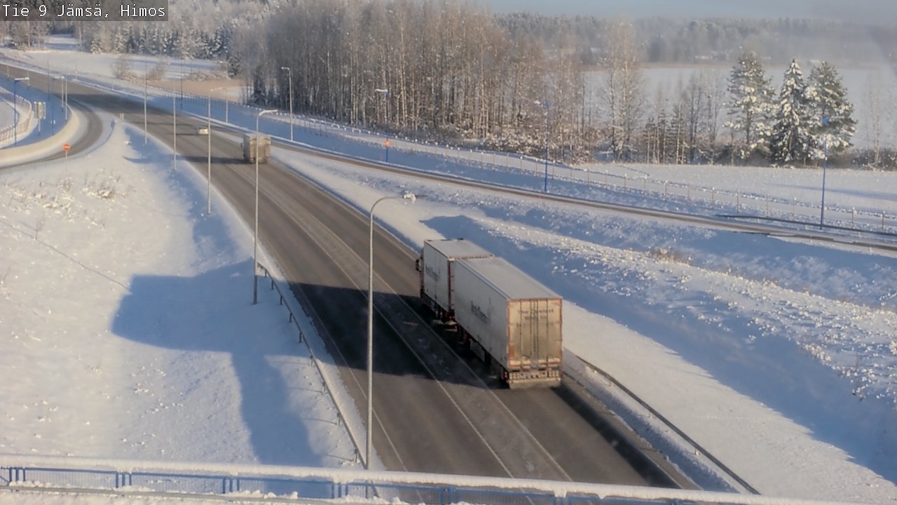 Weather Camera Image Road 9 Jämsä, Himos, Jämsä, Keski-Suomi