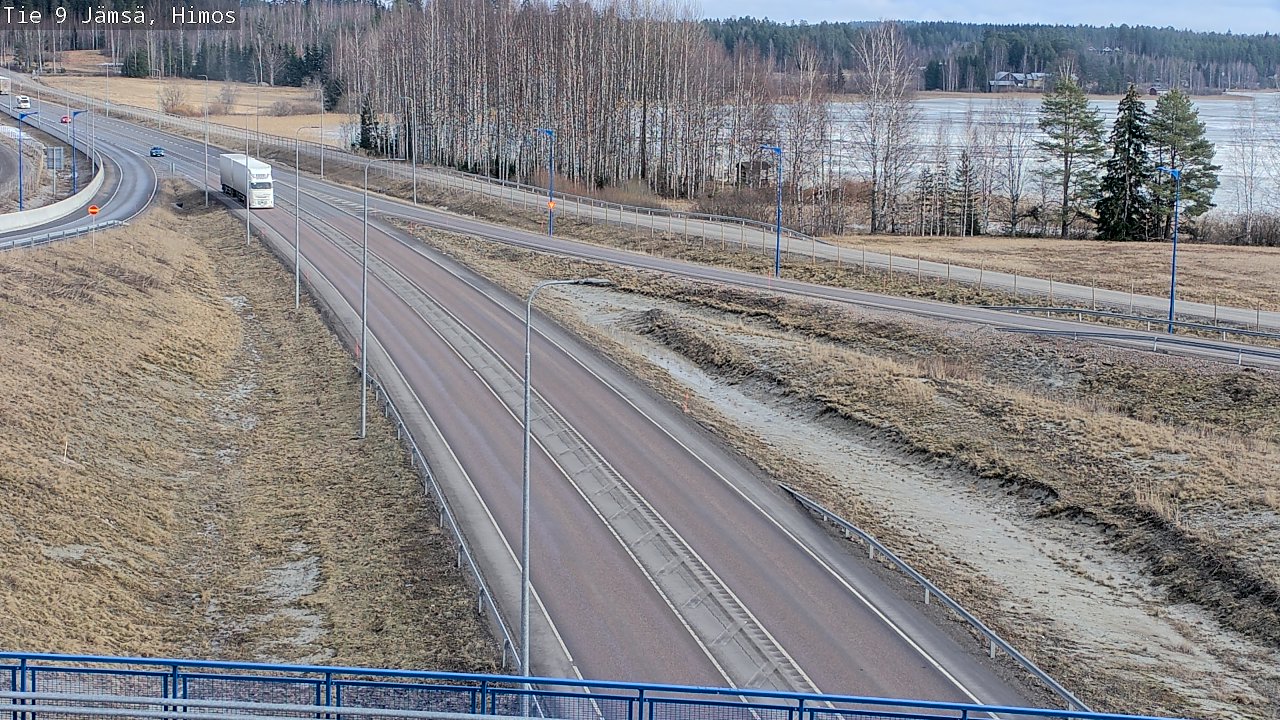Weather Camera Image Road 9 Jämsä, Himos, Jämsä, Keski-Suomi